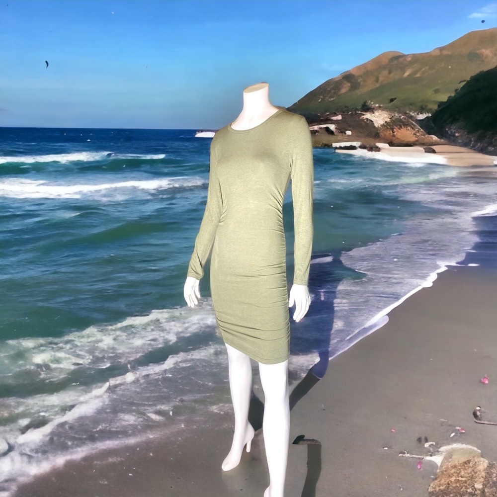 Long sleeve body dress size small